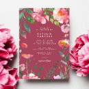 Search for modern floral bridal shower invitations Garden