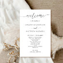 Search for modern wedding programs Calligraphy