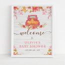 Search for pumpkin baby shower posters Pink