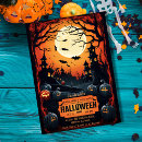 Search for eerie halloween invitations Haunted house