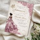 Search for pink princess birthday invitations For her