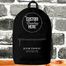 Search for your logo here bags Text