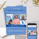 Search for collage birthday invitations Typography