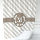 Search for beige stripes shower curtains Modern