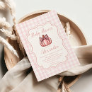 Search for pumpkin baby shower invitations Elegant