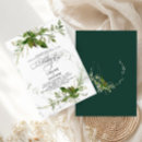 Search for emerald blue wedding invitations Spring summer fall