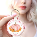 Search for autumn round key rings Girly