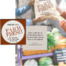 Search for farmers market business cards Farm fresh