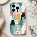 Search for cats pattern iphone cases Colourful