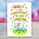 Search for missing you greeting Cartoon