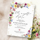 Search for wildflower rehearsal dinner invitations Summer