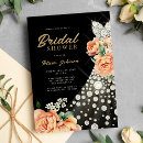 Search for bridal gown invitations Calligraphy script
