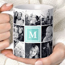 Search for monogram photo mugs Chic