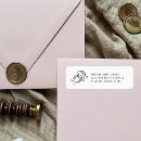 Search for black horse return address labels Black and white