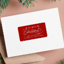 Search for pinecones return address labels Merry christmas