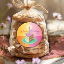 Search for chocolate coloured stickers For her