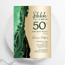 Search for surprise 50th birthday invitations Elegant