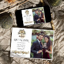 Search for christmas wedding save the dates Gold