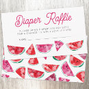 Search for red watermelon invitations Modern