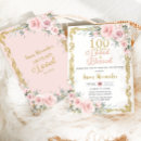 Search for love invitations Watercolor flowers