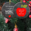 Search for thank you teacher christmas tree decorations Typography