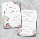 Search for winery hen party invitations Vino before vows