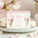 Search for ice cream thank you cards Sweet