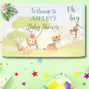 Search for animal baby shower banners For kids