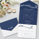 Search for calendar wedding invitations Simple