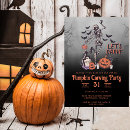 Search for pumpkin carving party invitations Jack o lantern