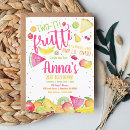 Search for twotti frutti birthday invitations Girl 2nd birthday