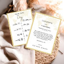 Search for destination wedding programmes Order of events