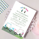 Search for golf gender reveal invitations Sport