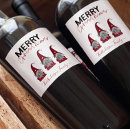Search for merry christmas wine labels Gnome