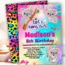 Search for koalas invitations Koala party