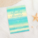 Search for turquoise baby shower invitations Watercolor