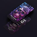 Search for goth business cards Skull