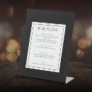 Search for bar list for weddings Black and white