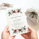 Search for christmas rehearsal dinner invitations White