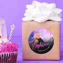 Search for purple black stickers Script