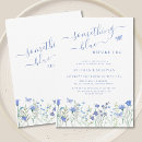 Search for something blue before i do bridal shower invitations Watercolor