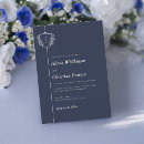 Search for black navy wedding invitations Navy blue white