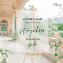 Search for no assigned seats wedding signs Sit anywhere