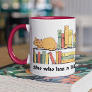 Search for library mugs Cat