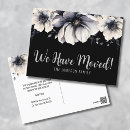 Search for new address announcements postcards We have moved