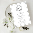 Search for monogram bridal shower invitations Classic