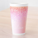 Search for rainbow glitter mugs Girly