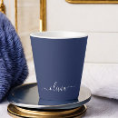 Search for white monogram mugs Chic