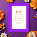 Search for purple and yellow wedding invitations Gold