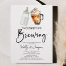 Search for cosy invitations A baby is brewing